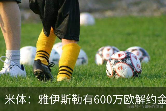 米体：雅伊斯勒有600万欧解约金，而阿莫林未被米兰100%说服